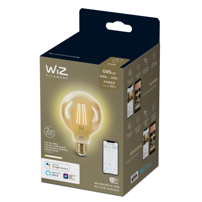 Bombilla Inteligente LED Wiz, luz fría y cálida, luz blanca