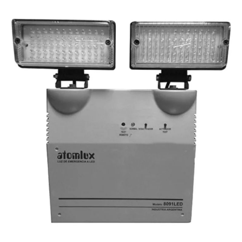 por inadvertencia Limitado Náutico Bp Soluciones Eléctricas - Luz de emergencia con 2 faros de 60 LEDs 5hs con  batería - Iluminación - Artefactos